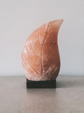 Load image into Gallery viewer, Himalayan Salt Lamp - Leaf Shaped
