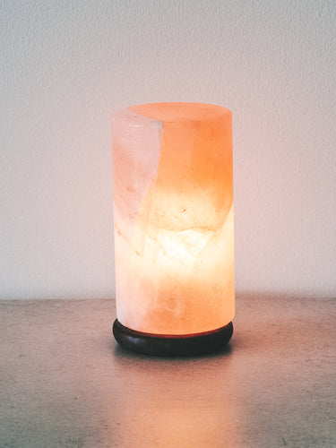 Himalayan Salt Lamp - Cylinder Shaped